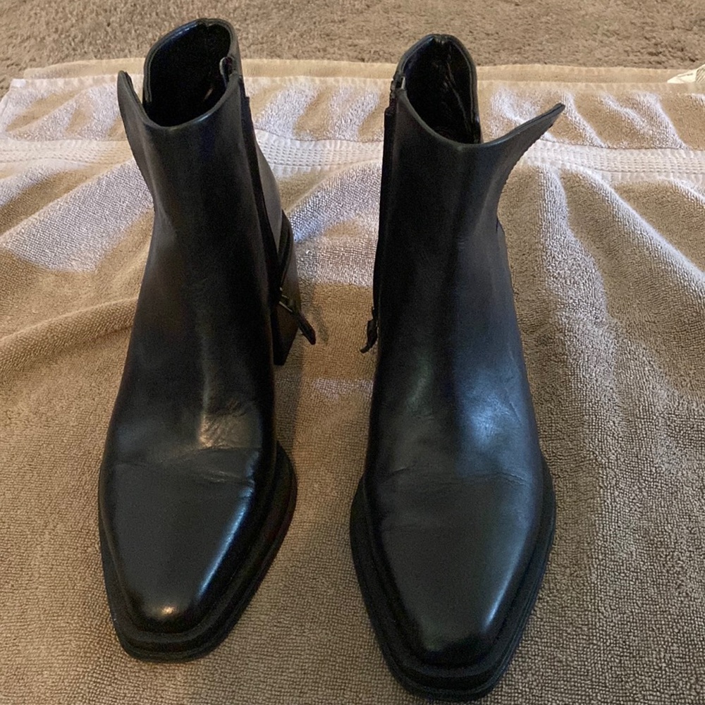 Franco Sarto Doreen Agress Booti. Worn once sz 10 like new